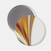 レザー – フラクタルマグネット マグネット (正面/裏面)