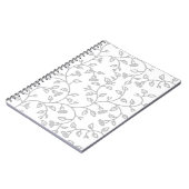 レザー＆ブランドのビジネスノートパッド ノートブック (左側)