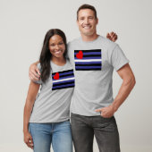 レザー・プライド・フラッグ Tシャツ (ユニセックス)