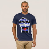 レザー・プライド・レジスタンス Tシャツ (正面フル)