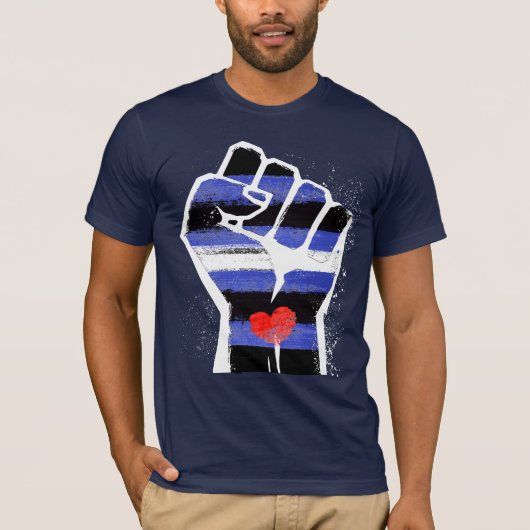 レザー・プライド・レジスタンス Tシャツ (正面)