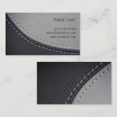 レザー. 名刺 (正面/裏面)