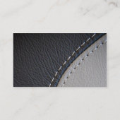 レザー. 名刺 (裏面)