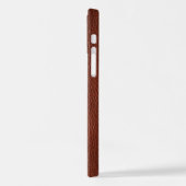 レザーiPhone 12 iPhoneケース (左側面)