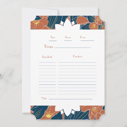 レシピとメモリーズ秋季フローラフラットレシピ (正面)