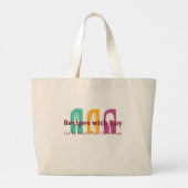 レシピとロイジャンボトート ラージトートバッグ (裏面)