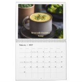 レシピとRoy 2025カレンダー カレンダー (2月 2027)