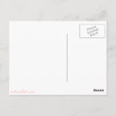 レシピに相当するキッチンサイズのはがき ポストカード (裏面)