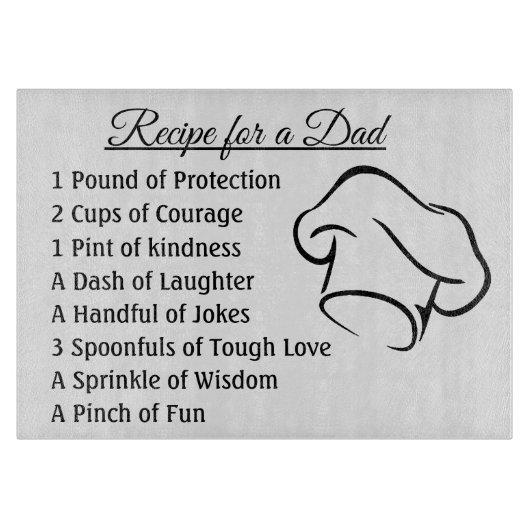 レシピのパパ カッティングボード (正面)