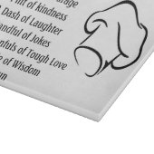 レシピのパパ カッティングボード (角)