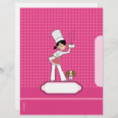 レシピのページ図解入りの、写真付きの- (正面/裏面)