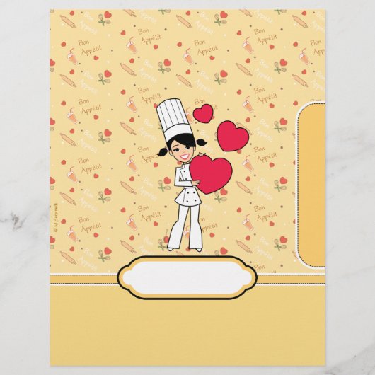 レシピのページ図解入りの、写真付きの- (正面)