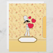 レシピのページ図解入りの、写真付きの- (正面/裏面)