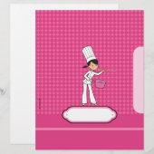 レシピのページ – Chef Themed Letterhead (正面/裏面)