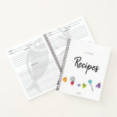 レシピの書本 ノートブック (内部)