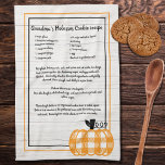 レシピの木酒の秋のプリドオレンジのカボチャ白 キッチンタオル<br><div class="desc">自分のレシピや保おばあちゃんのクッキーレシピを入力する。独自のレシピキープサクリスマスククッキー赤い緑のプレイドを作成する。私たちパーソナライズされたの製品は素晴らし何らかの理由で贈り物である。</div>