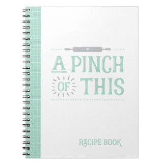 レシピの本 ノートブック