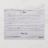 レシピはがき ポストカード (裏面)