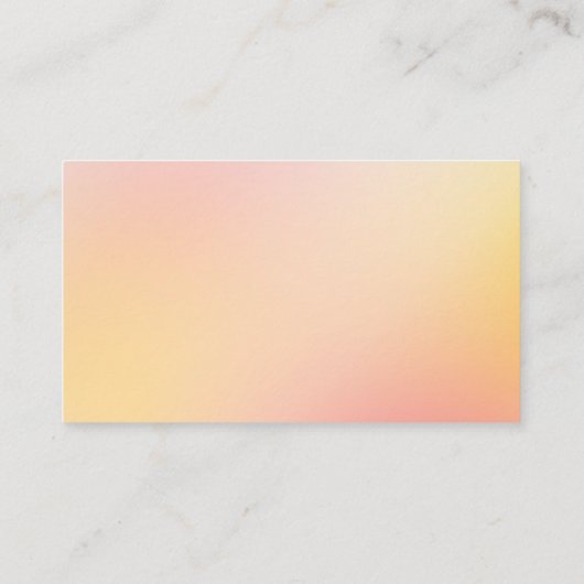 レシピウェスタンかわいらしピーチスターズブライダルシャワー エンクロージャーカード (裏面)