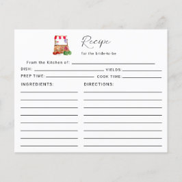 レシピオフザマーケットブライダルシャワー