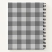 レシピオーガナイザー料理本ファームハウスキッチン素朴 ノートブック (裏面)