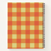 レシピオーガナイザー料理本レトロキッチン素朴 ノートブック (裏面)