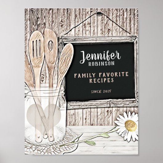 レシピカスタムバインダーフロント ポスター (正面)