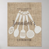 レシピカスタムバインダー前面インサート ポスター (正面)