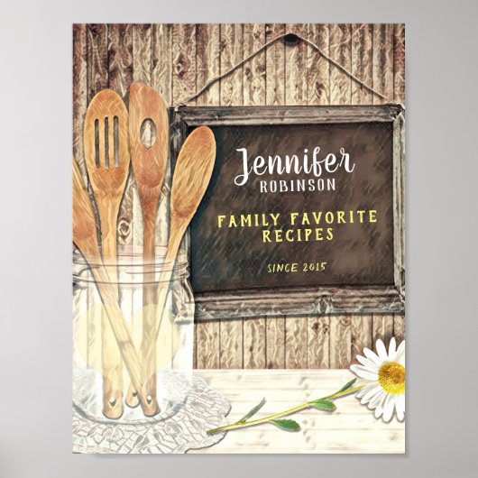 レシピカスタムバインダー前面インサート ポスター (正面)