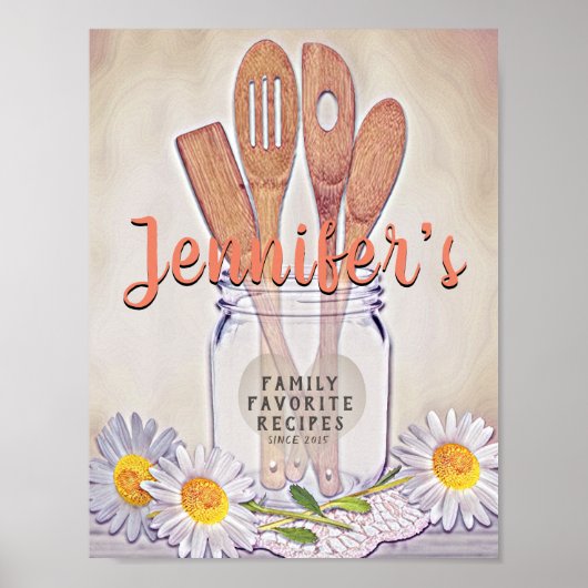 レシピカスタムバインダー前面インサート ポスター (正面)