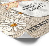 レシピカスタムバインダー前面インサート ポスター (角)