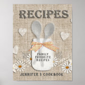 レシピカスタムバインダー前面インサート ポスター (正面)