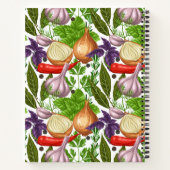 レシピカスタムブック ノートブック (裏面)