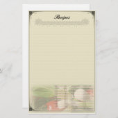 レシピカスタム文房具 (正面/裏面)