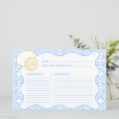 レシピカーイタリアンドシトラスレモンブライダルシャワー (スタンド正面)