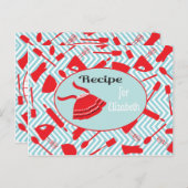 レシピカードのエリザベスカスタムト ポストカード (正面/裏面)