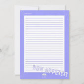 レシピカードインビクトワールブルー (裏面)