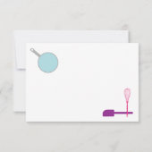 レシピカード又は引っ越し祝いパーティー (裏面)