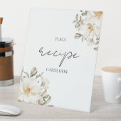 レシピカード標識ブライダルシャワー 台座サイン (インサイチュ)