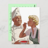 レシピカード葉書デザインから共有Favレシピ ポストカード (正面/裏面)