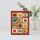 レシピカード葉書デザインから共有Favレシピ ポストカード (スタンド正面)