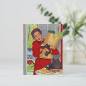 レシピカード葉書デザインから共有Favレシピ ポストカード (スタンド正面)