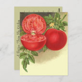 レシピカード葉書デザインと共有FAVレシピ ポストカード (正面/裏面)