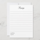 レシピカード (裏面)