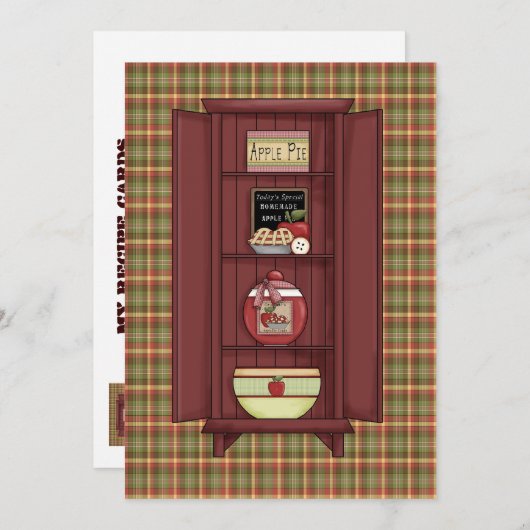 レシピカード (正面/裏面)