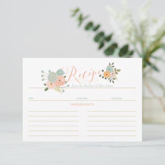 レシピカード (スタンド正面)