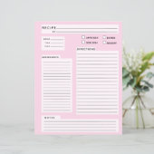 レシピカード (スタンド正面)