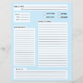 レシピカード (裏面)