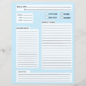 レシピカード (正面)