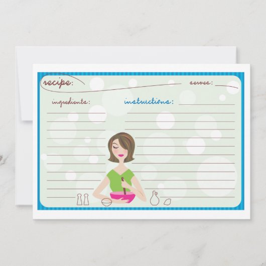 レシピカード (正面)